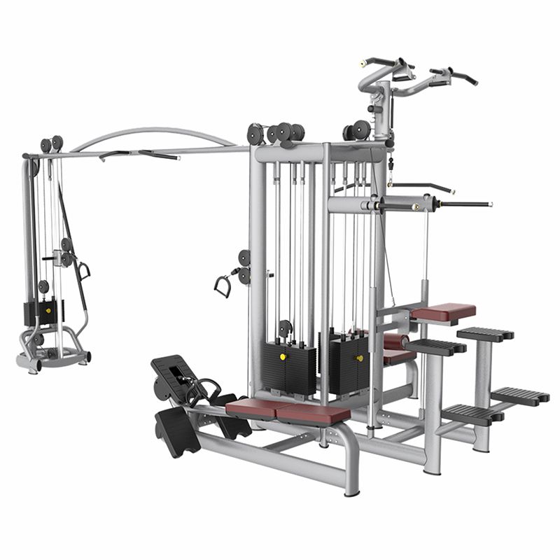 Máquina de gimnasio - estación de poleas con 115 kg