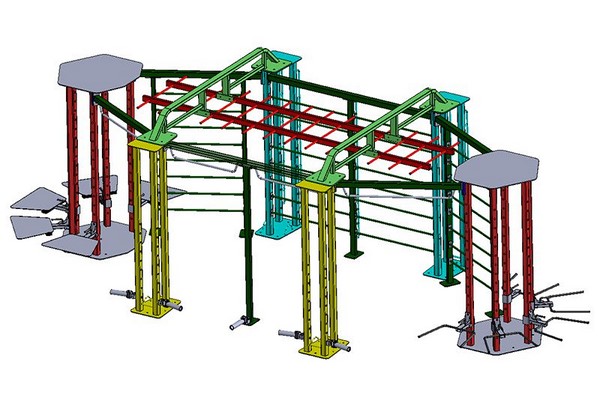 Estación de entrenamiento funcional C24