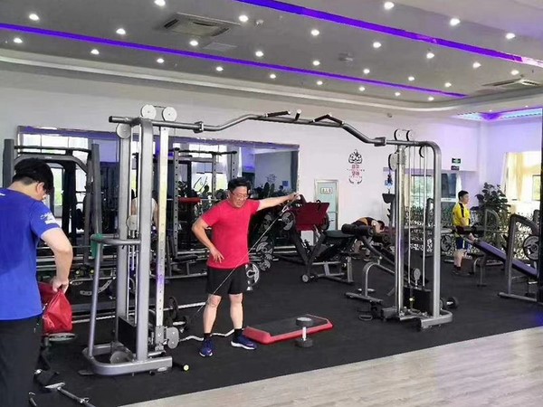 Proyecto de equipo de fitness de gimnasio para hotel en Corea