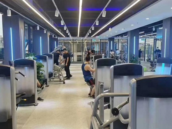 Proyecto de equipo de fitness de gimnasio para hotel en Corea