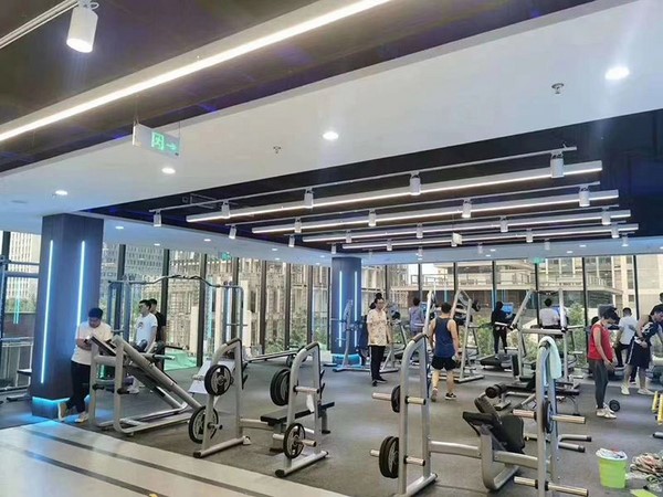 Proyecto de equipo de fitness de gimnasio para hotel en Corea